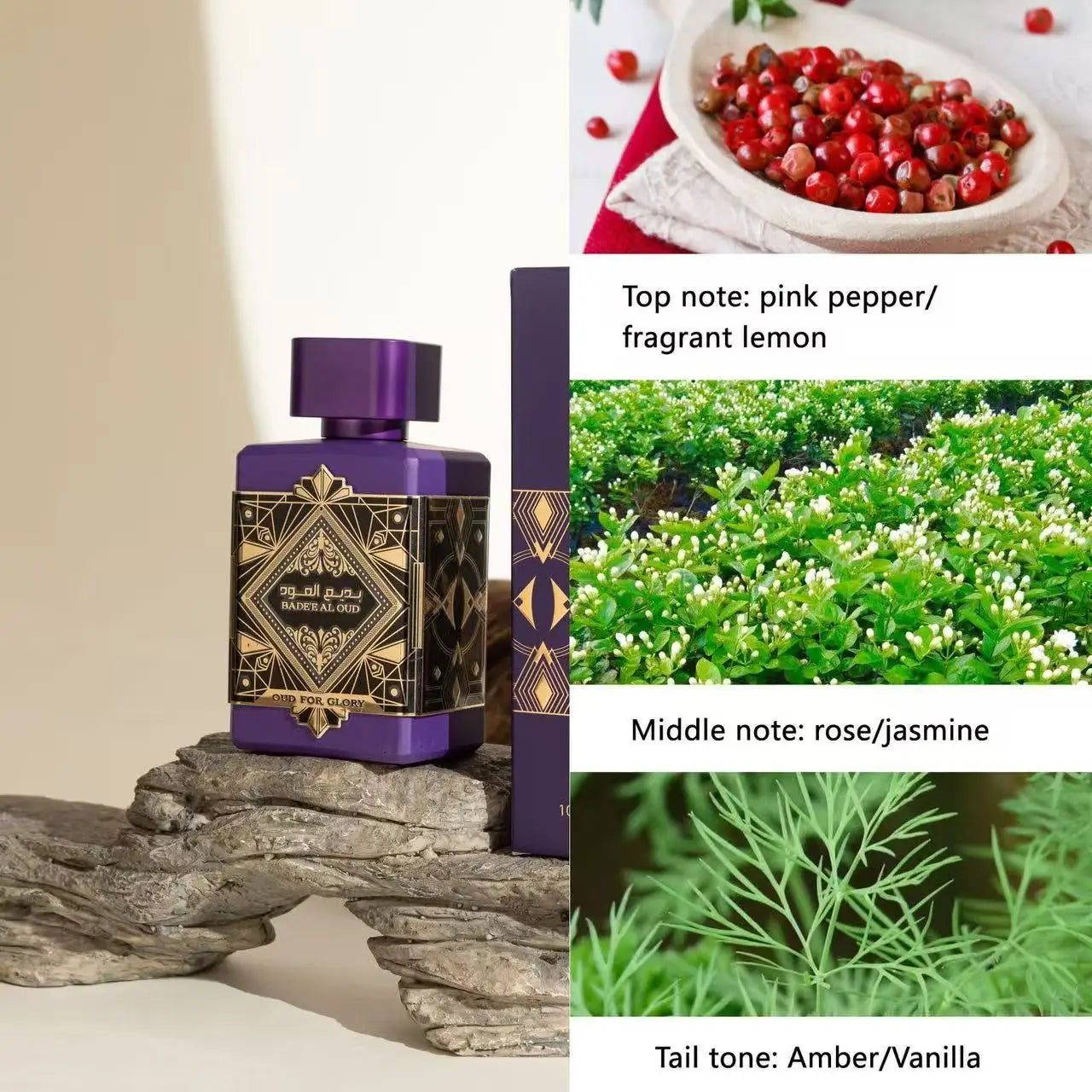 Arabian Inspired Long Lasting Perfume — Clear | KIMLUD