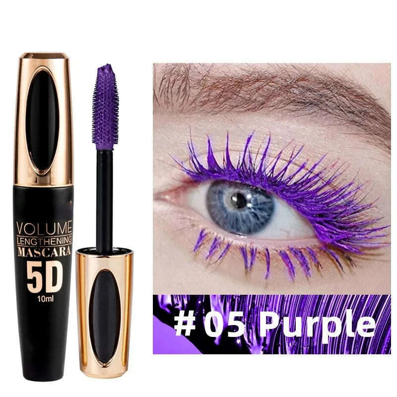 5d-mascara-makeup-waterproof-sweatproof-non-smudgy-slim-color-purple-blue-white-mascara-waterproof-cosmetics-kimlud-kimlud-33917765