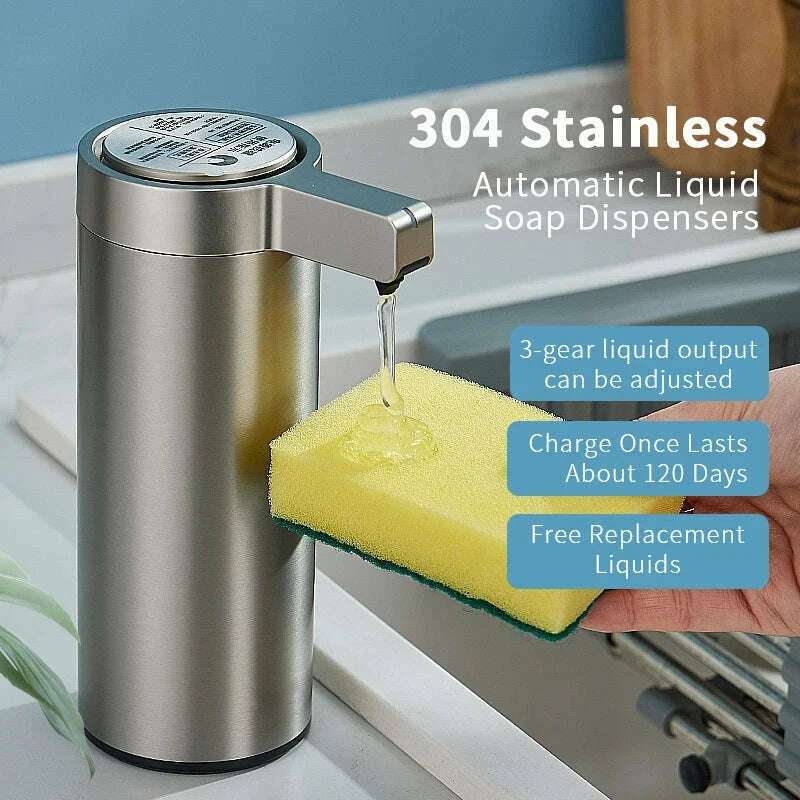 kitchen-soap-machine-automatic-sensor-out-of-hand-sanitizer-smart-electric-body-wash-soap-dispenser-304-stainless-steelkimlud-womens-fashion-34613871