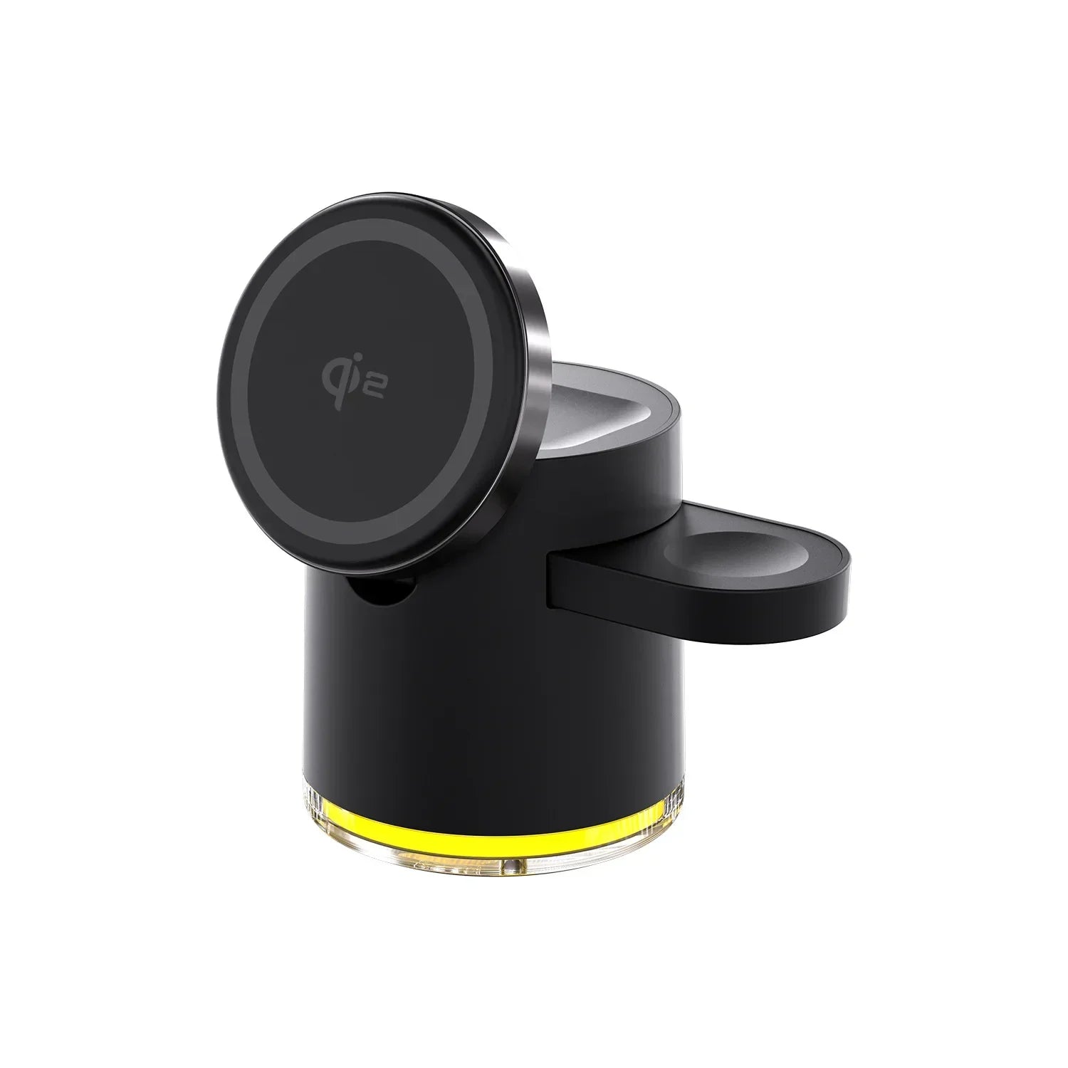 Fast Charging Dock Stand QI2 Wireless Charger Night Light 4 in 1 For Magsafe iPhone 16 15 14 Pro Max Airpods Pro 2-8 Apple Watch