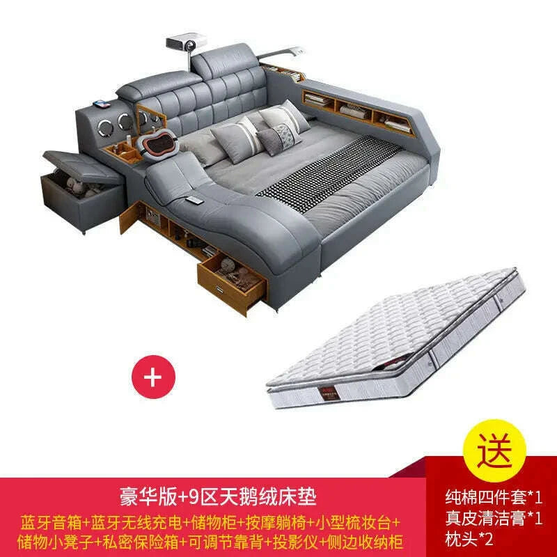 intelligent-massage-tatami-leather-bed-modern-simple-master-bedroom-storage-double-bed-size-apartment-wedding-bedkimlud-womens-fashion-34603570