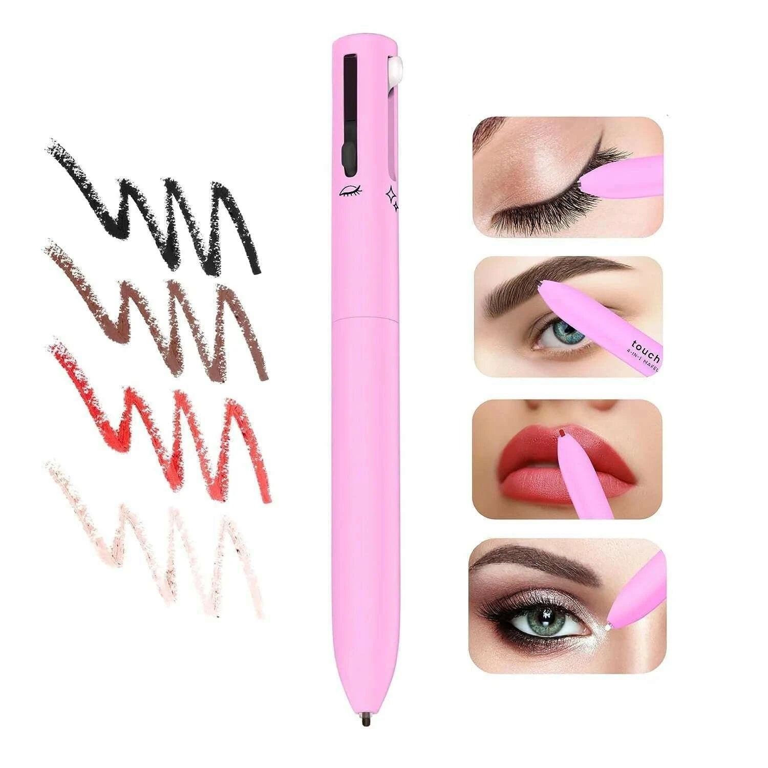 4-in-1-makeup-pen-eyebrow-pencil-waterproof-drawing-eye-brow-long-lasting-easy-color-eyeliner-eyebrow-pen-sweatproof-makeup-pen-kimlud-kimlud-33913230