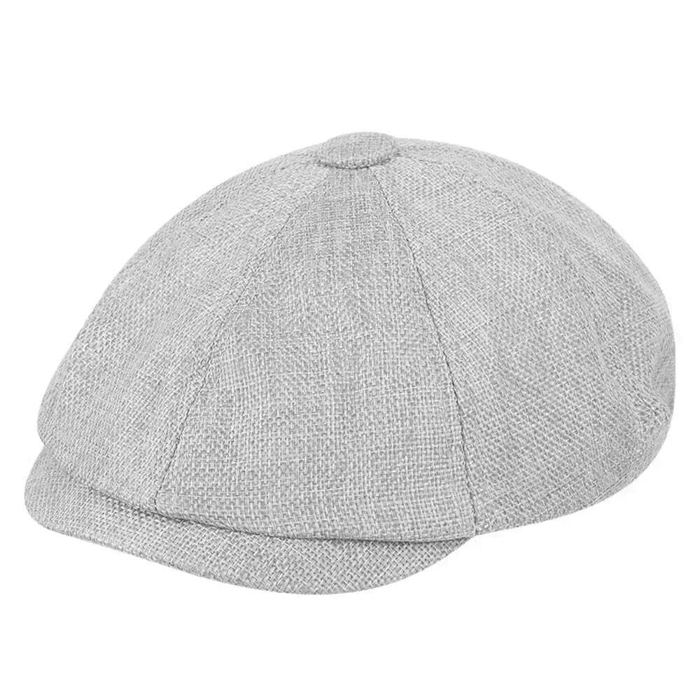 KIMLUD, 2025 New Classic Hat for Men Caps Vintage Retro Tweed Peaky Blinders Beret Hat Flat Peaked Cap Street Hats for Women Men, KIMLUD Womens Clothes