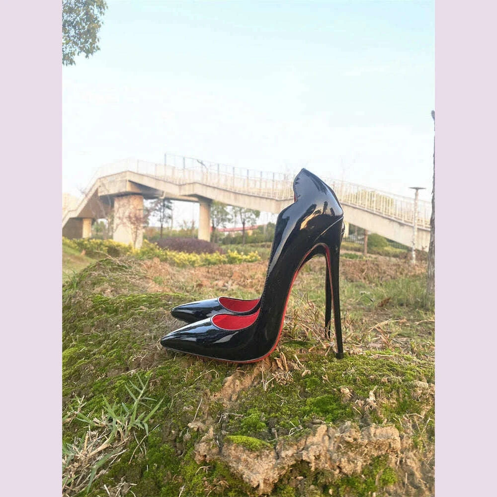 spring-and-autumn-new-lacquer-wave-v-neck-high-heels-12cm-fashionable-and-sexy-commuting-single-shoeskimlud-womens-fashion-34619175