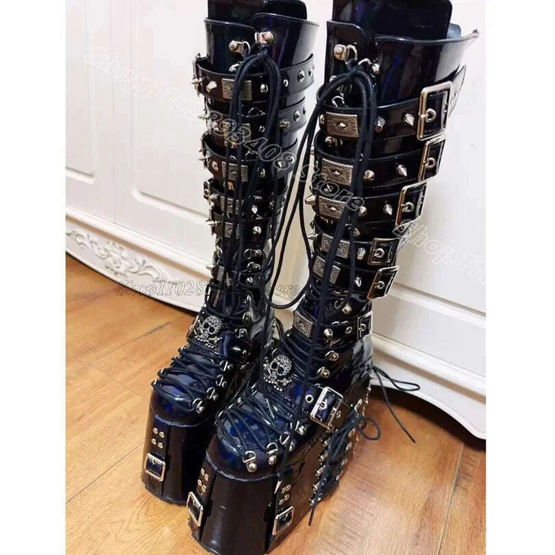 black-high-platform-belt-buckle-boots-round-toe-solid-punk-style-for-women-spring-party-lace-up-boots-2025-zapatos-para-mujerekimlud-womens-fashion-34621546