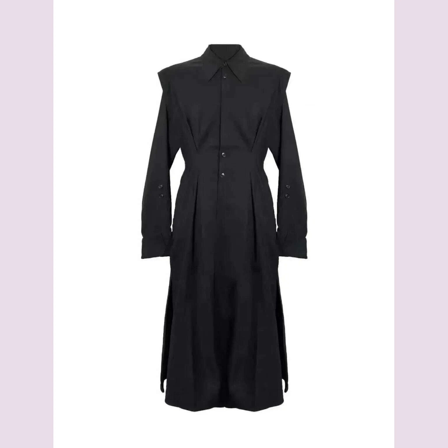 long-waist-cinched-coat-shirt-for-men-and-women-straight-leg-pants-slimming-long-shirt-dress-by-none-ae-stock-in-mainland-chinkimlud-womens-fashion-34602254
