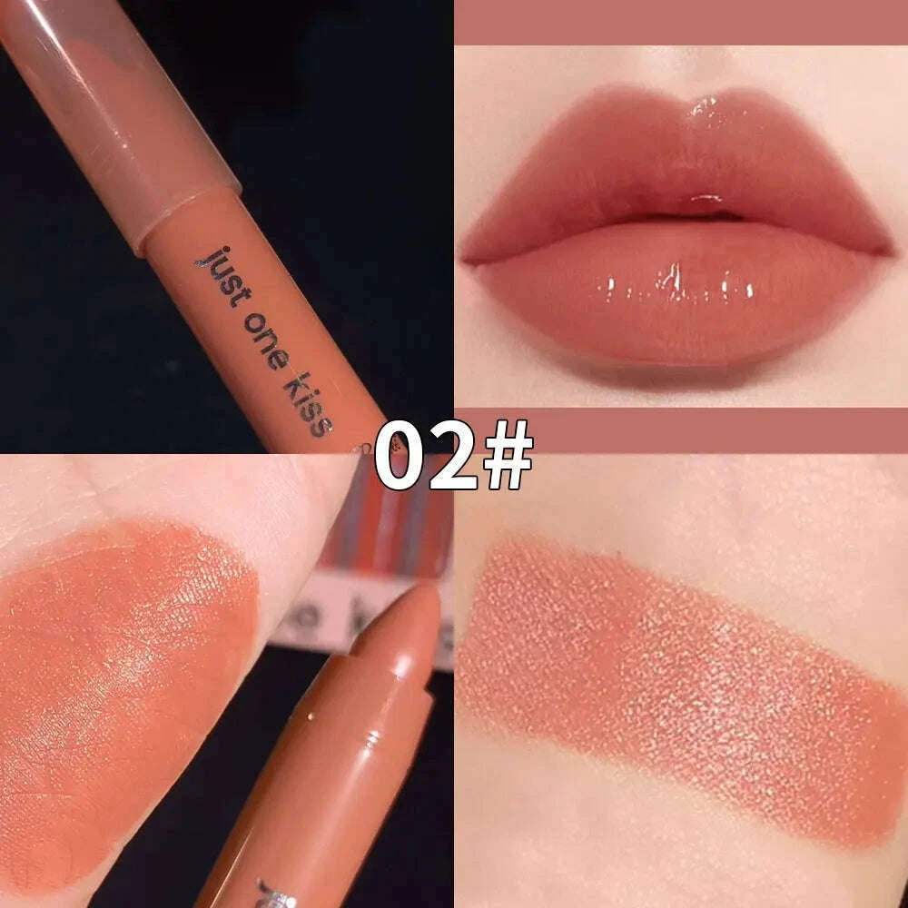 bright-lipstick-easy-to-color-lipstick-color-moisturizing-lip-gloss-easy-to-color-lip-glaze-rotating-bright-lipstick-pen-lip-gloss-lipstick-european-and-american-style-nude-brown-red-pink-lipstick-masquerade-lipstick-pen-lipkimlud-womens-fashion-34598901