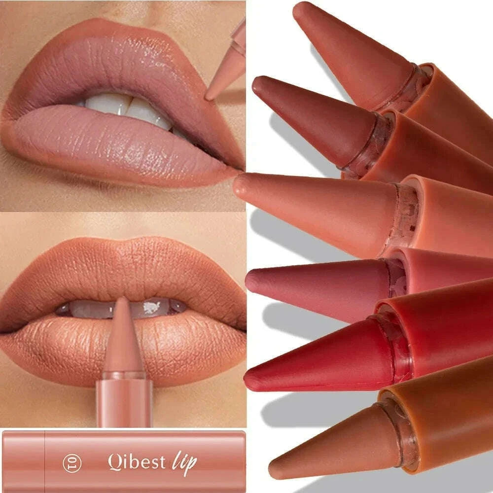 tapered-lip-liner-pencil-set-lasting-matte-velvet-lip-contour-stick-waterproof-easy-color-lipstick-non-stick-cup-makeup-pen16pc-kimlud-kimlud-33917967