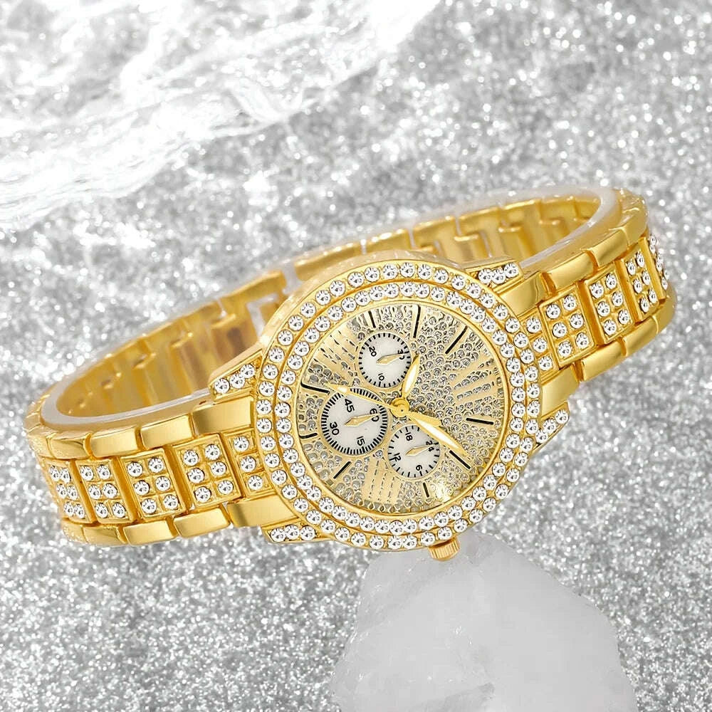 5pcs-elegant-womens-watch-jewelry-set-fashion-rhinestone-ladies-quartz-wristwatch-reloj-mujer-girls-clock-gift(without-box)kimludkimlud-35564027