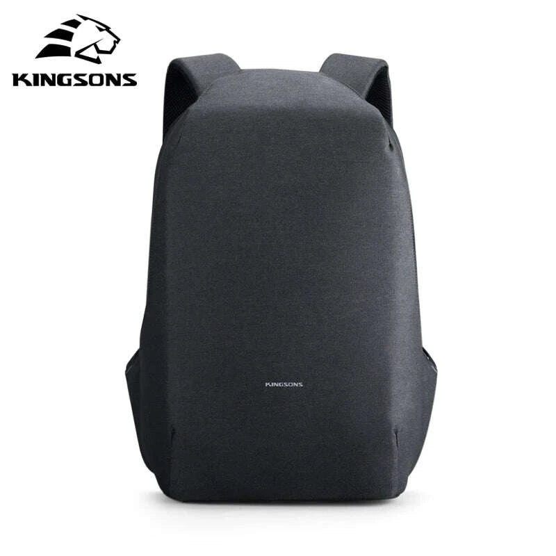 KIMLUD, Kingsons Anti-theft Backpack For Men 15.6 inch Laptop W/ USB Charging Waterproof School Bag for College Student Boys, KIMLUD Womens Clothes