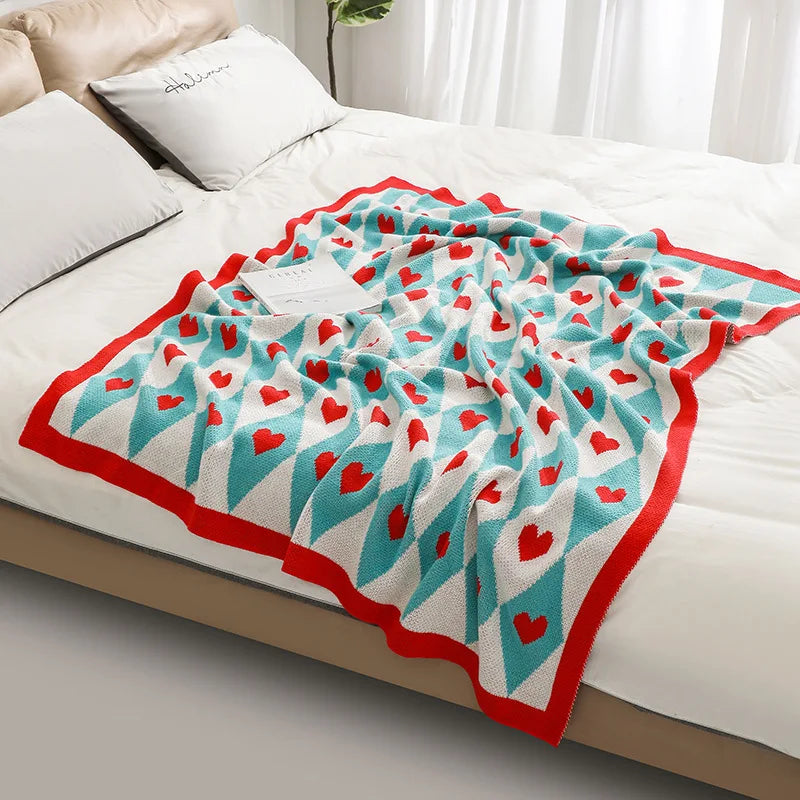 Sofa Blanket Summer Office Recliner Nap Air Conditioning Office Air Conditioning Lunch Break Towel Blanket Summer Cool Quilt