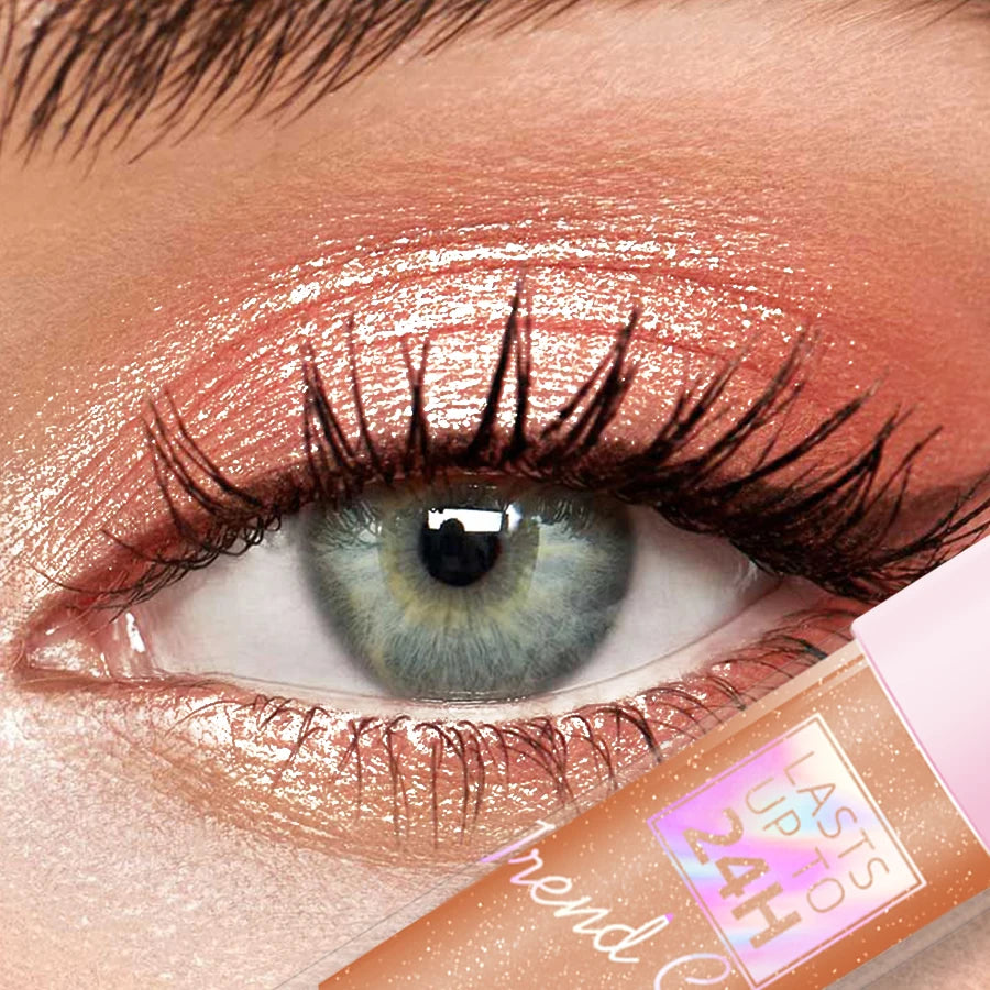 Metallic Liquid Eye Shadow Waterproof Long-Lasting — Gold | KIMLUD