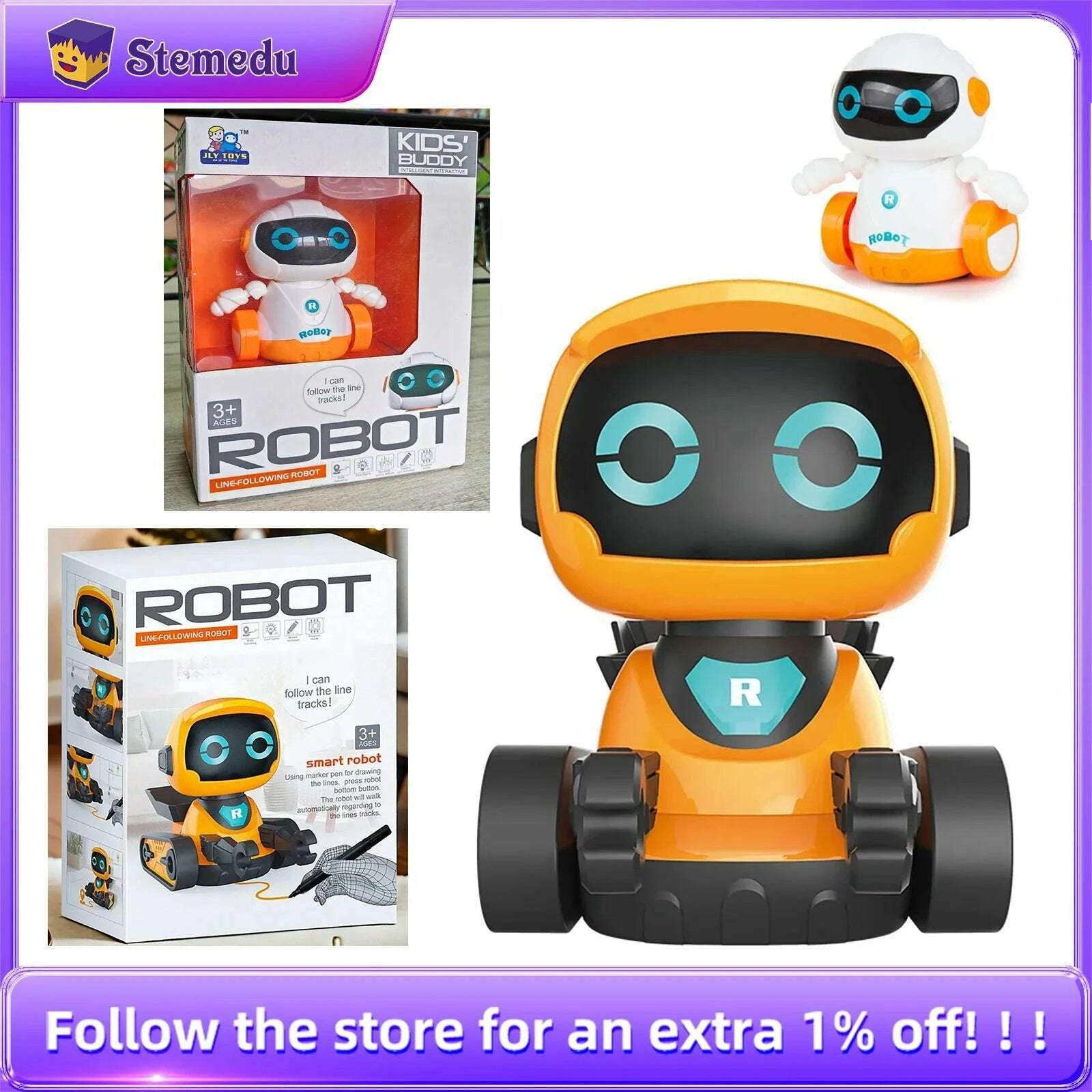 smart-kids-early-education-intelligent-robots-educational-robot-toys-for-kids-with-cute-sound-effects-track-drawing-functionkimlud-womens-fashion-34607404