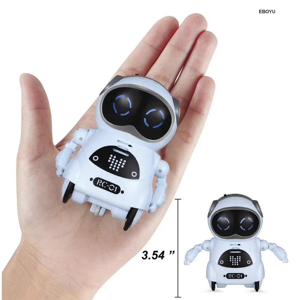 Children's Robot Mini Smart Robot Toy can Talk Interactive Dialogue Voice Recognition Recording Singing and Dancing Storytelling