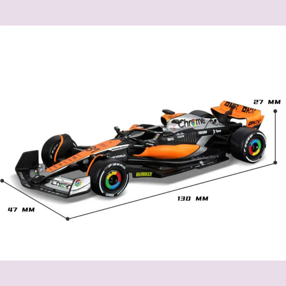 bburago-1-43-mclaren-2024-mcl38-miami-gp-formula-racing-alloy-car-model-toykimlud-womens-fashion-34620671