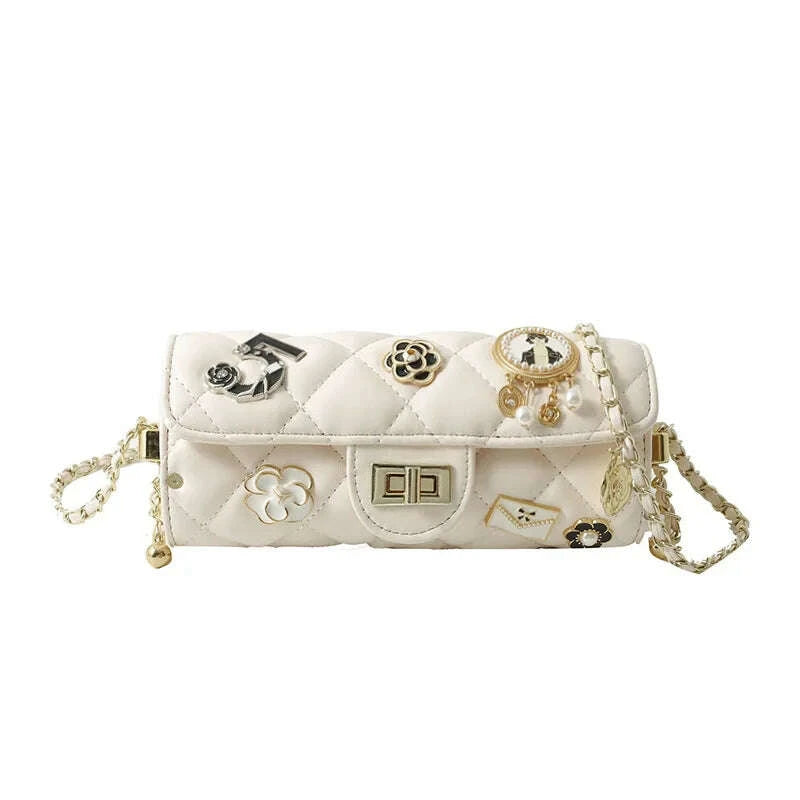 KIMLUD, Rhombus Shoulder Bag Women Crossbody Bag Purses bag for women crossbody bags for women, KIMLUD Womens Clothes