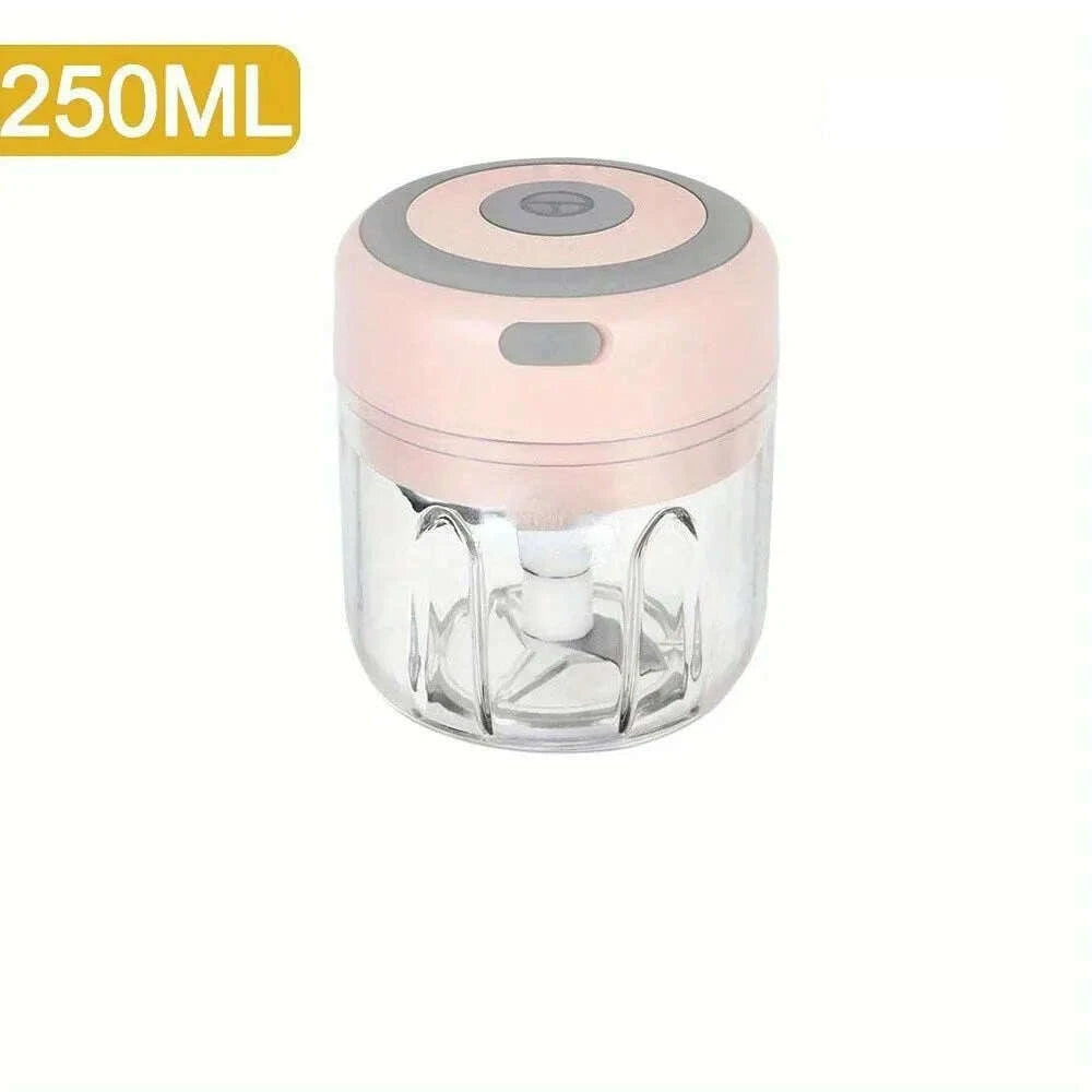 250ml-stainless-steel-electric-garlic-chopper-sturdy-durable-garlic-ginger-kitchen-shredder-mini-tool-food-chopperkimlud-womens-fashion-34615054