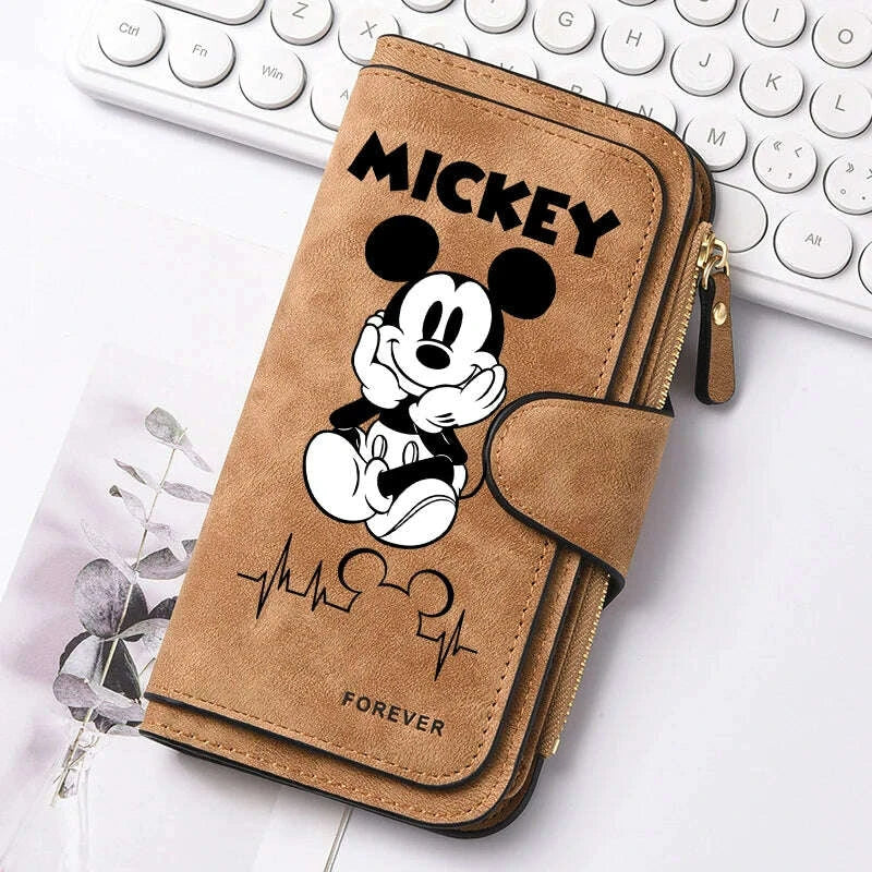 mickey-minnie-lady-long-zip-wallet-buckle-tote-bag-coin-purse-soft-pu-leather-multi-functional-card-holder-casual-dailykimludkimlud-35576055