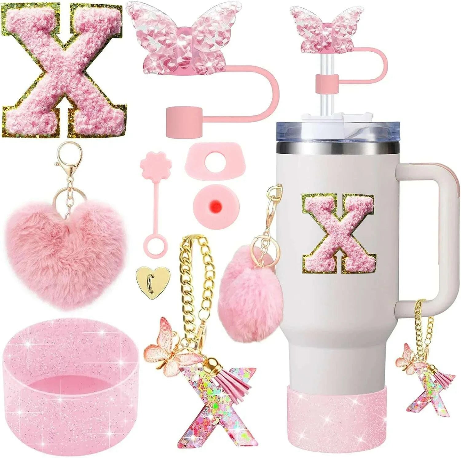 kimlud-9pcs-cup-accessory-set-for-stanley-30oz-40oz-butterfly-straw-cover-cap-silicone-boot-charm-initials-sticker-spill-proof-stopper-kimlud-womens-clothes-34635285