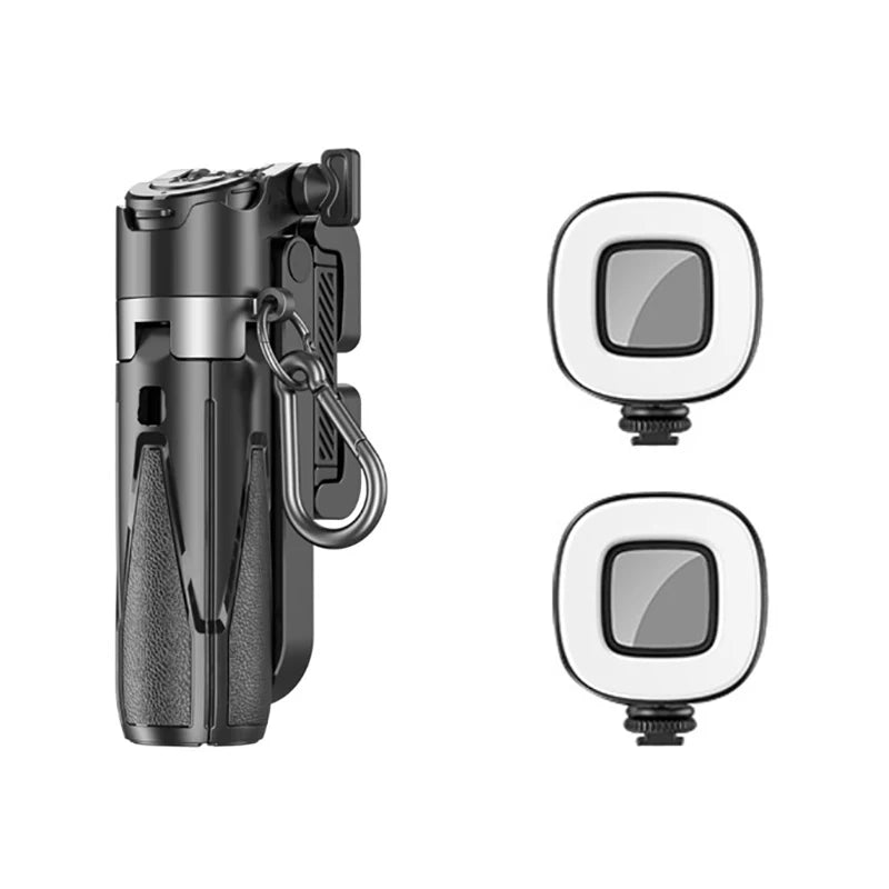 4-in-1 Wireless Selfie Stick Mini Tripod Extendable Monopod Remote Shutter For IPhone Samsung Xiaomi Phone Holder