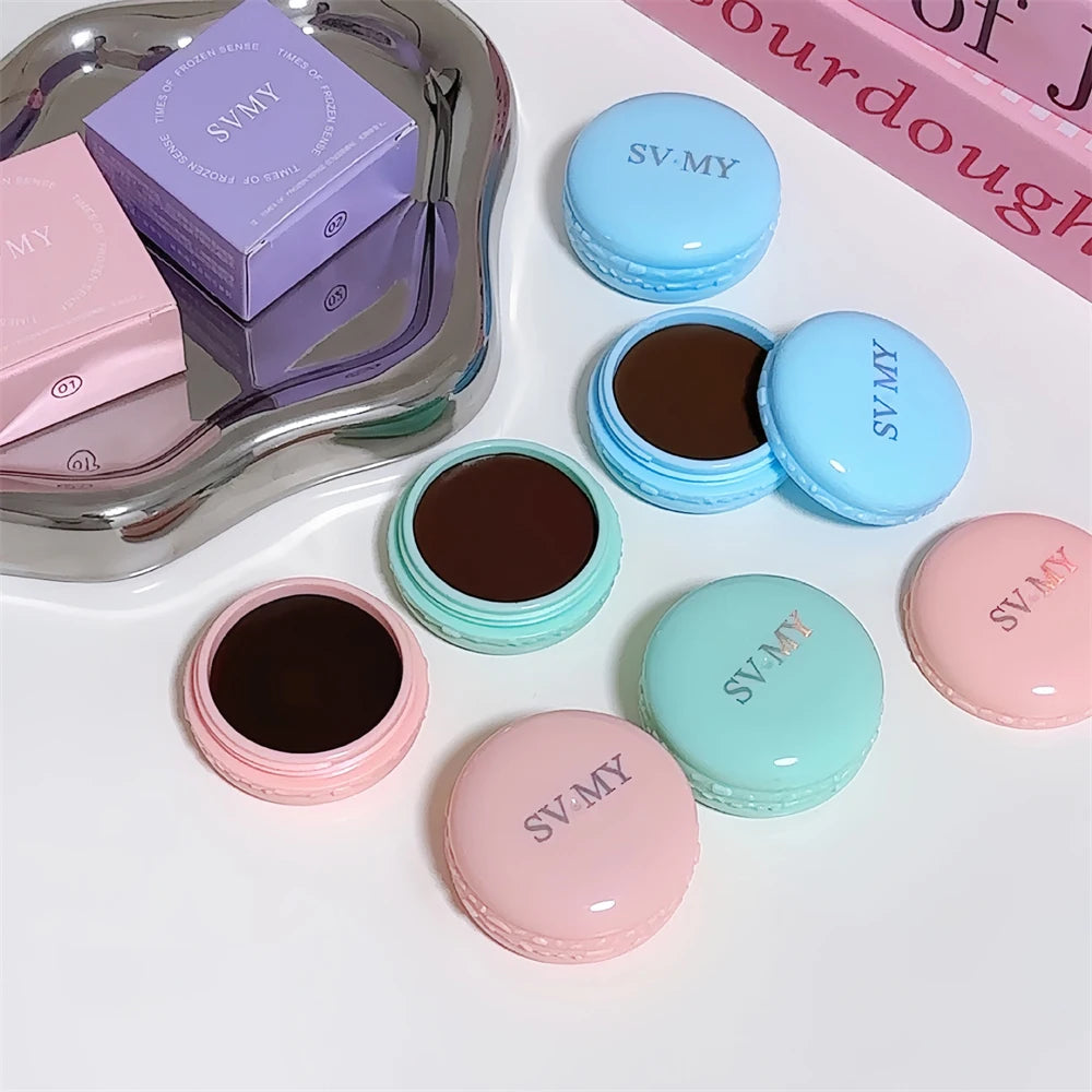 Cream-Based Eyebrow Pomade Waterproof Long-Lasting — Coffee Brown | KIMLUD