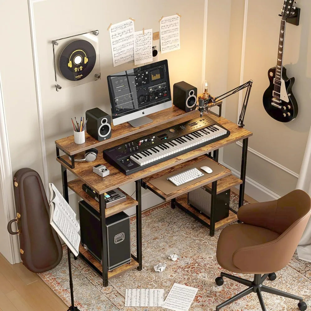 cubicubi-computer-desk-with-keyboard-tray-47-inch-office-desk-with-monitor-stand-storage-shelves-music-studio-desk-workstationkimludkimlud-35566958