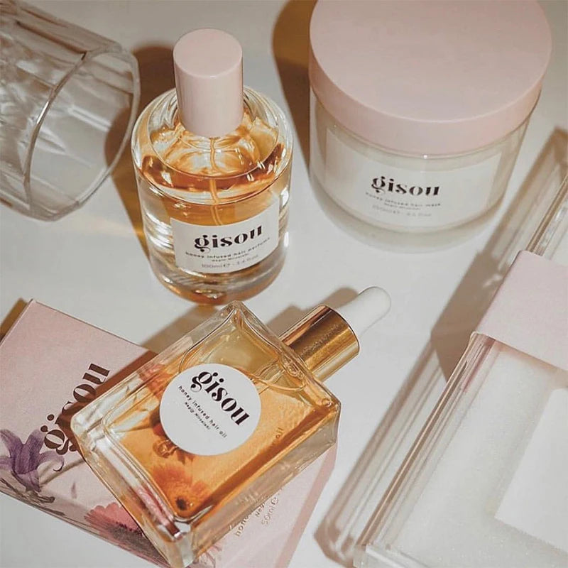 Honey-Infused Hair Oil For Dry Hair Care And Fragrance Retention — Honey-Gold | KIMLUD