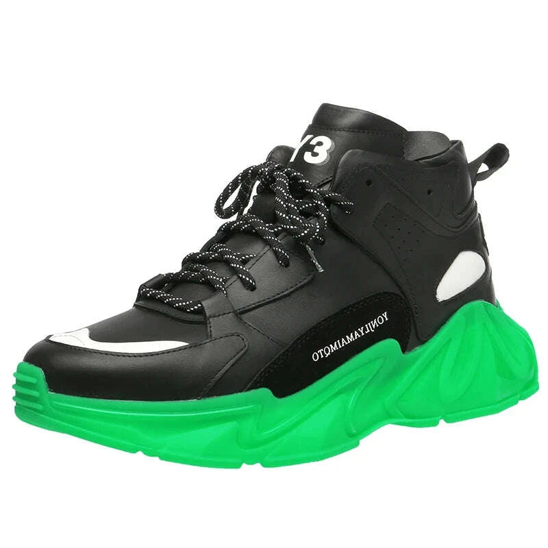 KIMLUD, Mens' Sneakers Casual Boots 20223In Genuine Leather Fashion Designer Waliking Shoes Lightweight And Comfortable Women's Sneakers, KIMLUD Womens Clothes