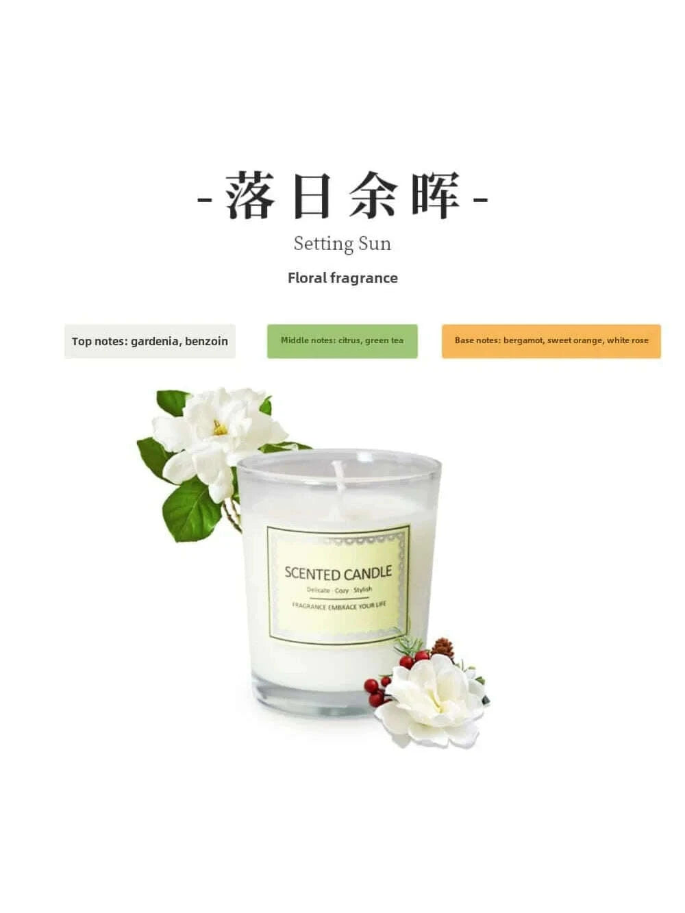 KIMLUD, Candle Fragrance Atmosphere Companion Gift Hotel Clubhouse Smoke free Aromatherapy Candles, KIMLUD Womens Clothes