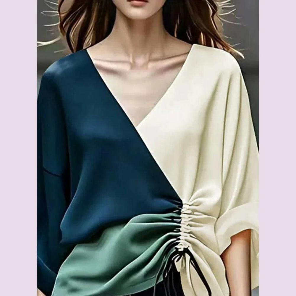 modigirl-fall-blouses-for-women-2024-fashion-v-neck-drawstring-new-contrast-color-loose-long-sleeves-elegant-shirts-topskimlud-womens-fashion-34599987