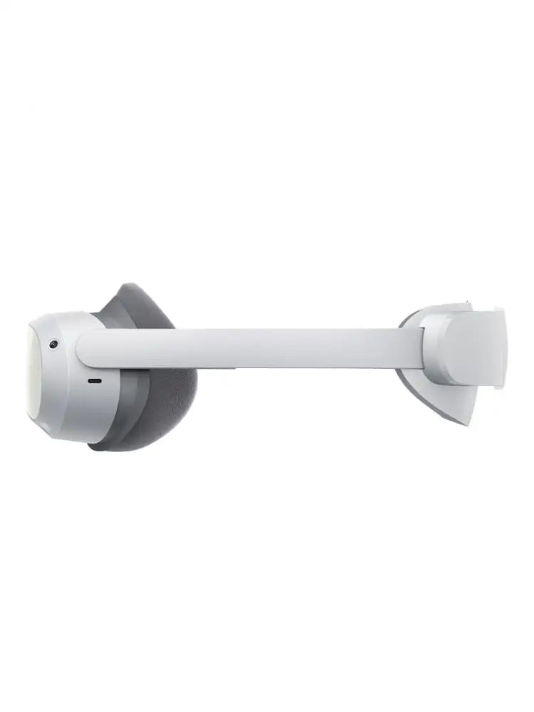 Matte White Plastic VR Headset With Eye Tracking And Facial Expression Capture — White | KIMLUD
