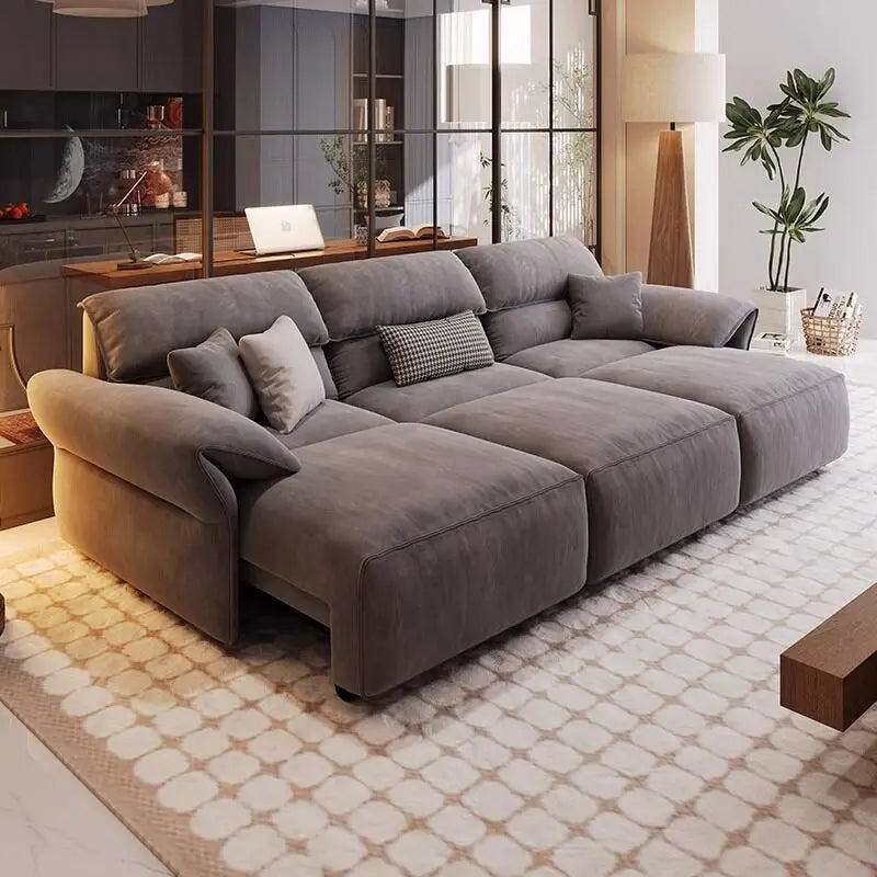 Modular Oversized Sectional Sofa — Olive Green | KIMLUD