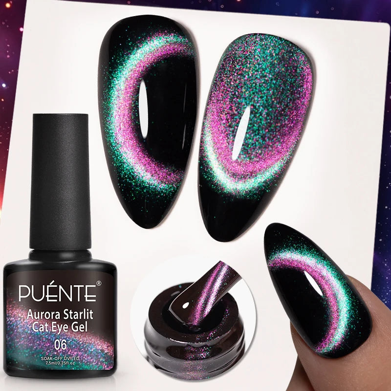 Reflective Glitter Gel Nail Polish Multidimensional Holographic Sparkle, UV-Curable Finish — Pink Lilac | KIMLUD