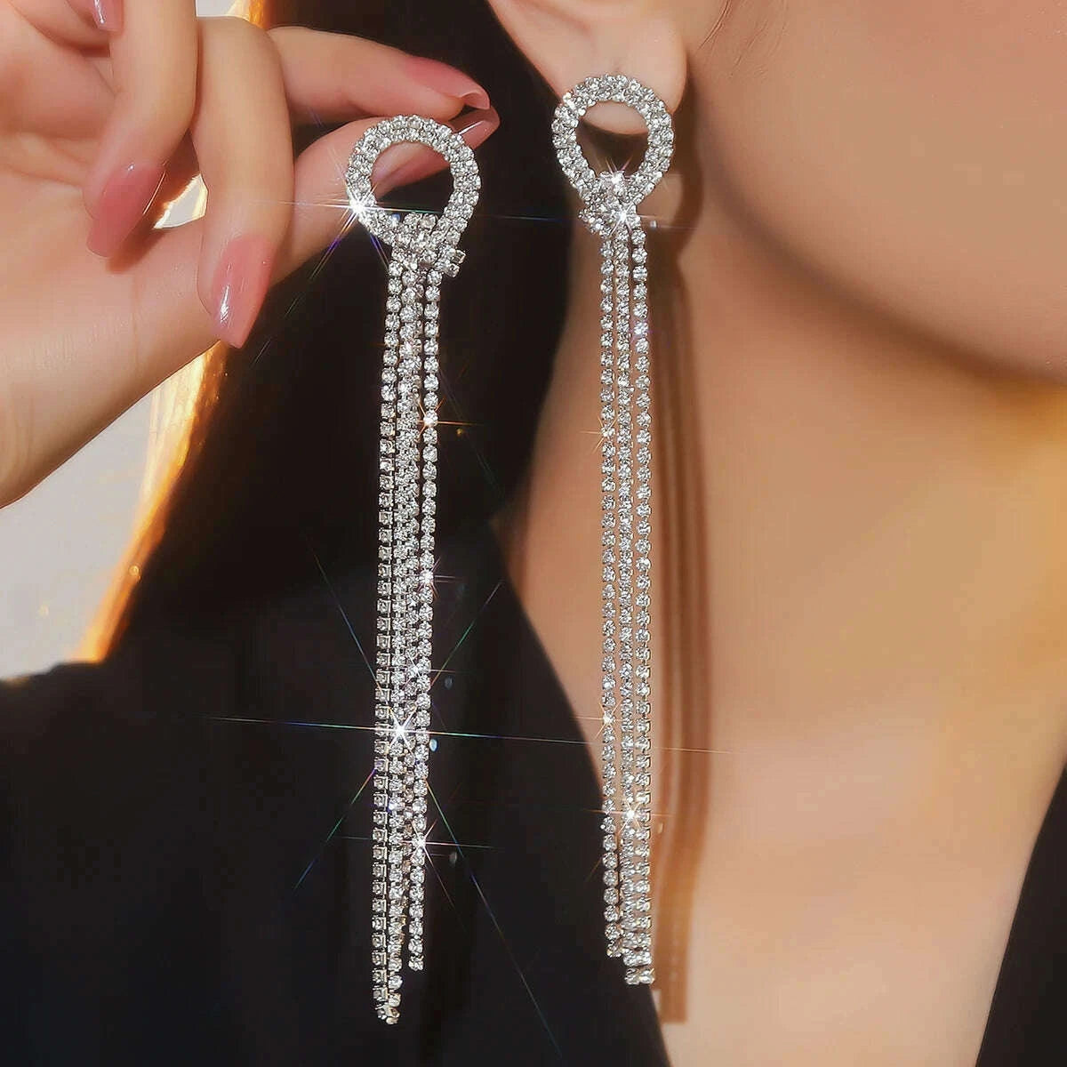 silver-rhinestones-earrings-for-women-sparkly-long-linear-dangle-earrings-dangle-tassels-statement-earrings-bridal-weddingkimlud-womens-fashion-34624752