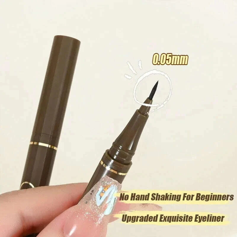 005mm-ultra-fine-liquid-eyeliner-black-brown-waterproof-long-lasting-smooth-eyeliner-eyelash-pencils-quick-dry-eye-makeup-tool-kimlud-kimlud-33913401