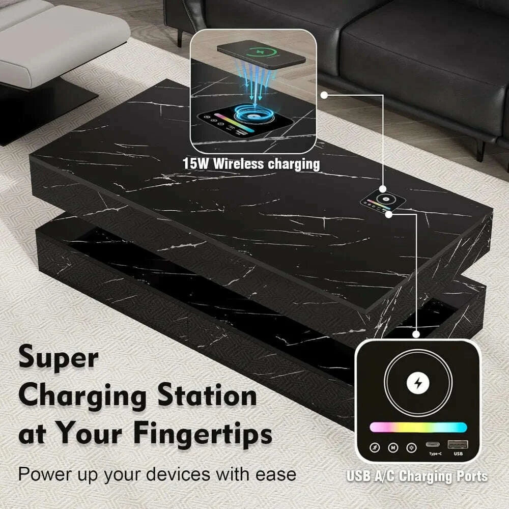 47-modern-led-coffee-table-with-2-drawers-high-glossy-double-layer-center-table-with-wireless-charging-and-built-in-bluetooth-kimlud-kimlud-33921030