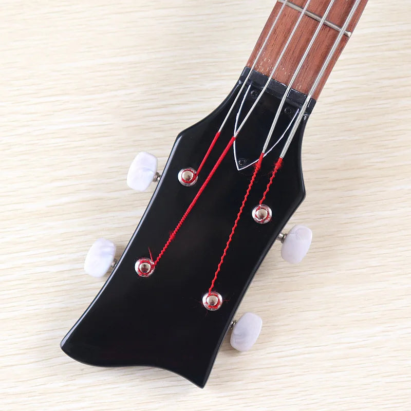 Flame Maple Violin Bass Guitar 41-Inch — Sunburst | KIMLUD