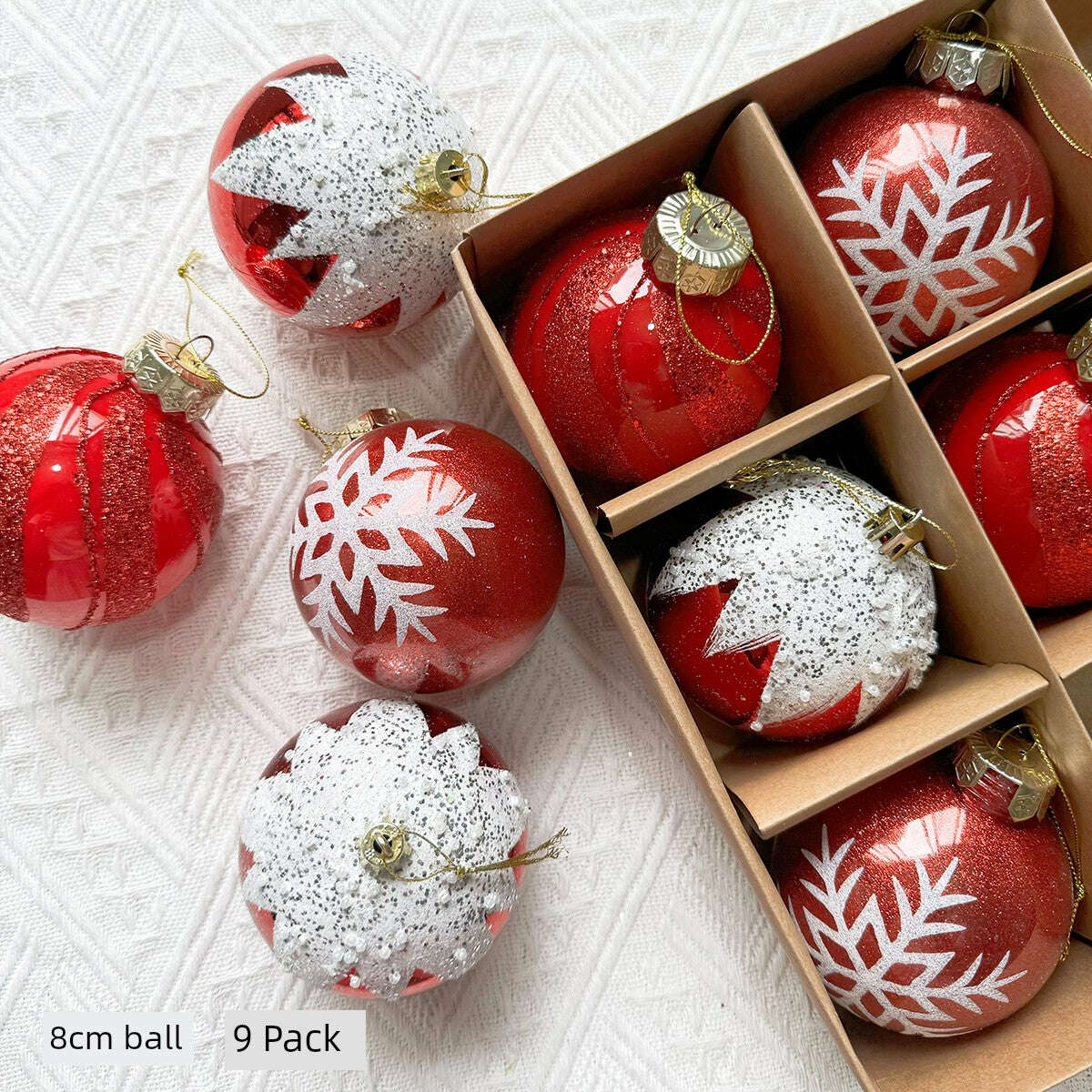 KIMLUD, Christmas Tree 42 Scenes Christmas Decorations, KIMLUD Womens Clothes