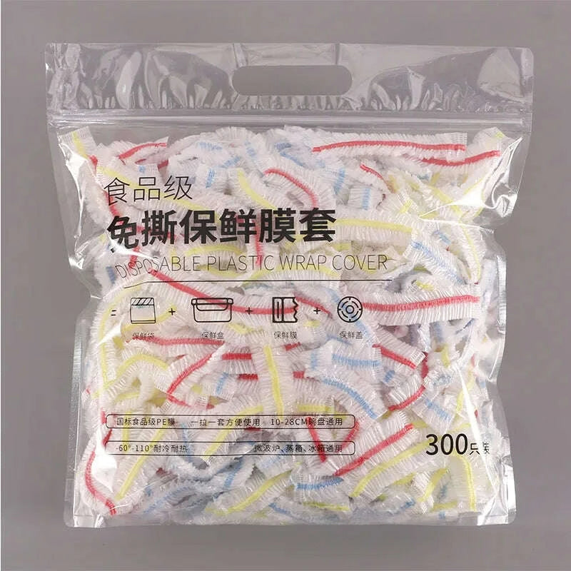 100-pcs-elastic-food-covers-disposable-plastic-bowl-lids-for-fruit-vegetable-storage-freshness-seal-wrapskimludkimlud-35564250