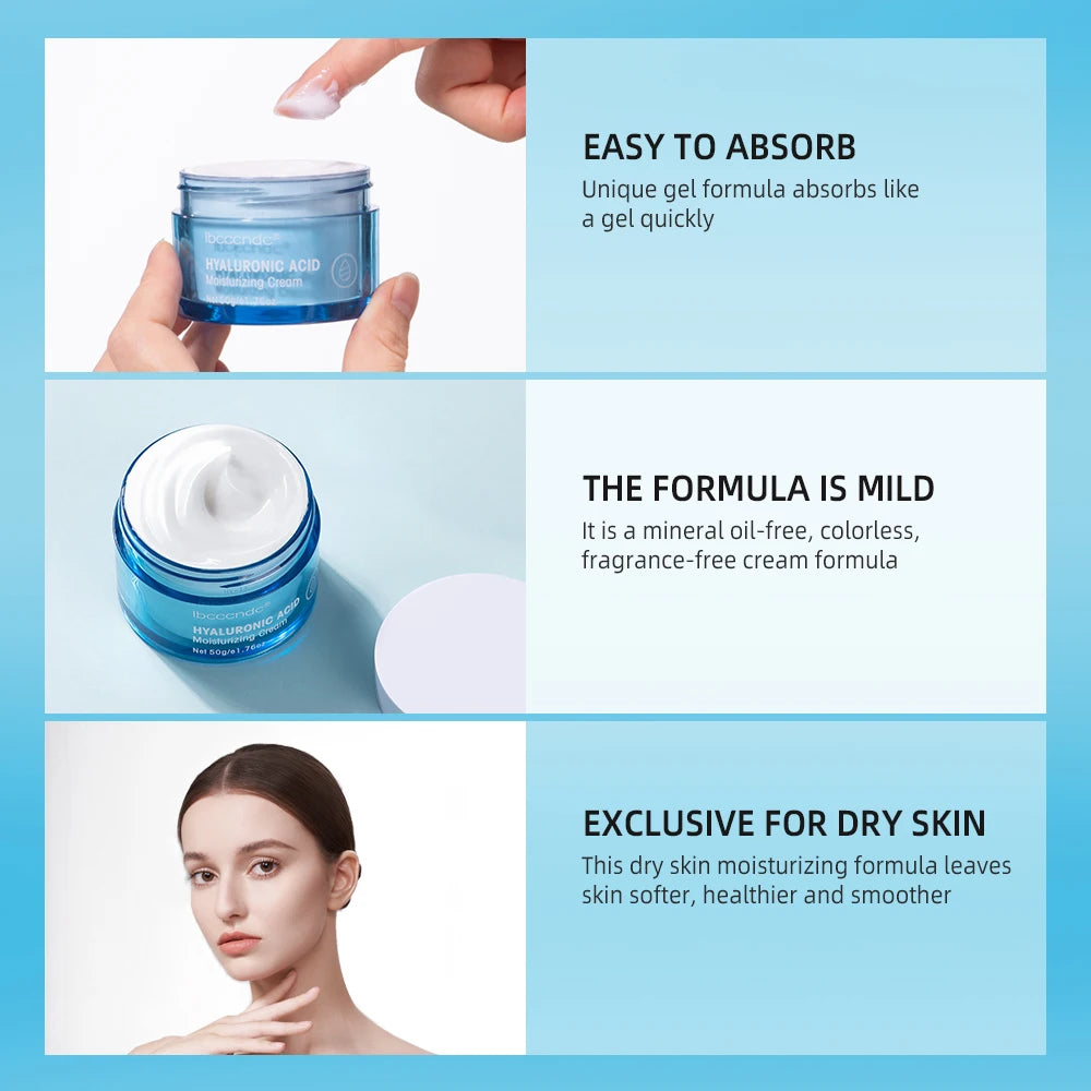 Hydro Boost Face Moisturizer with Hyaluronic Acid for Dry Skin, Oil-Free and Non-Comedogenic Water Gel Face Lotion