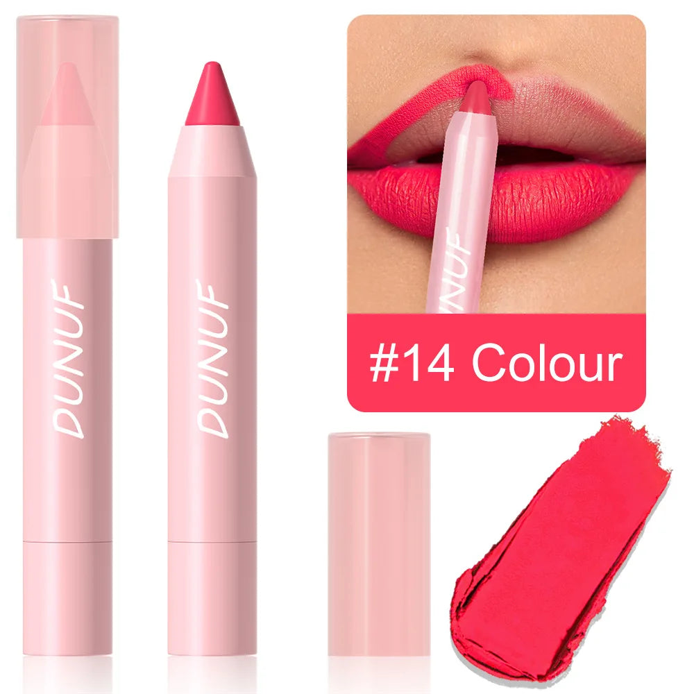 Lipstick Pencil – Waterproof Matte – Pencil – Sexy Red | KIMLUD