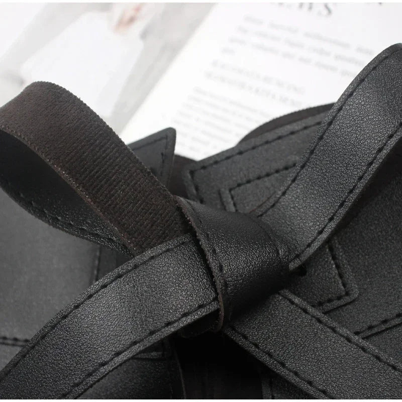 Belt – Wide Waistband – PU | KIMLUD