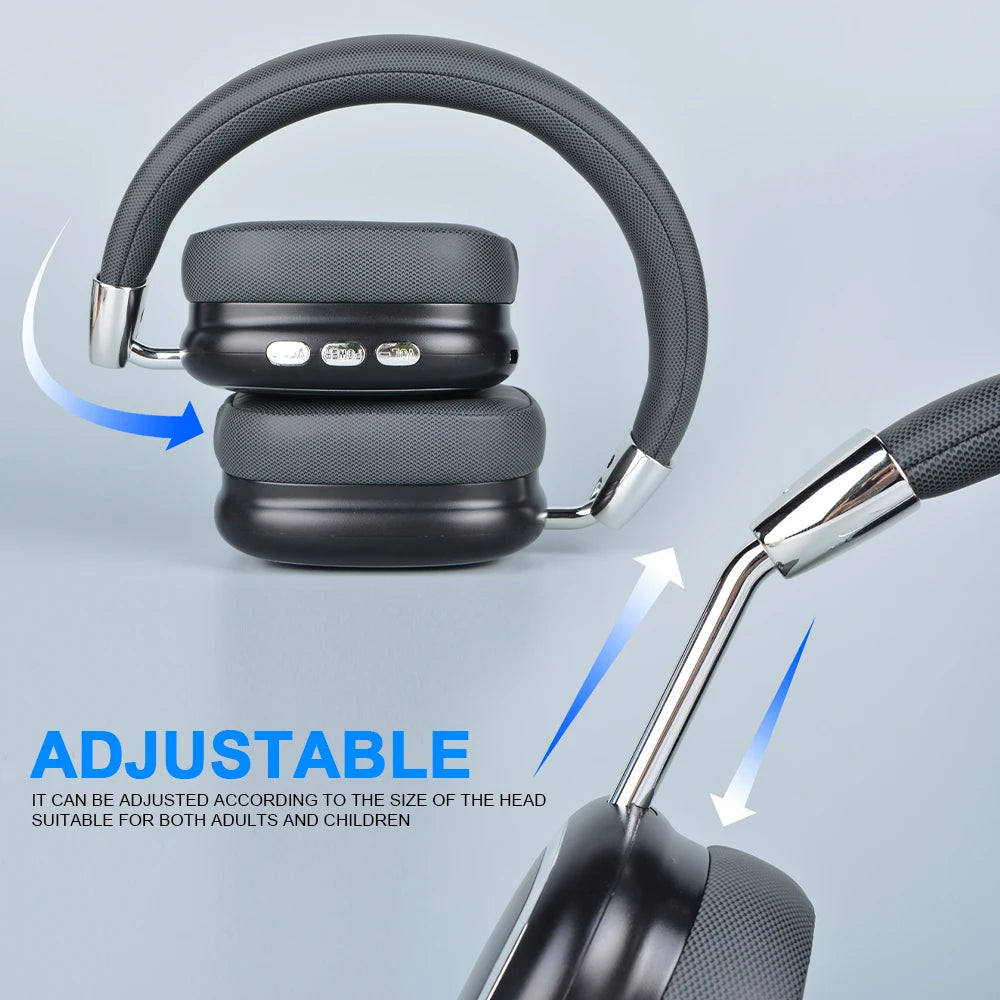 40 Hours Wireless Noise-cancelling Headphones - Personalized Space Audio USB-C Lossless Audio for iPhone Travel Sports Headset