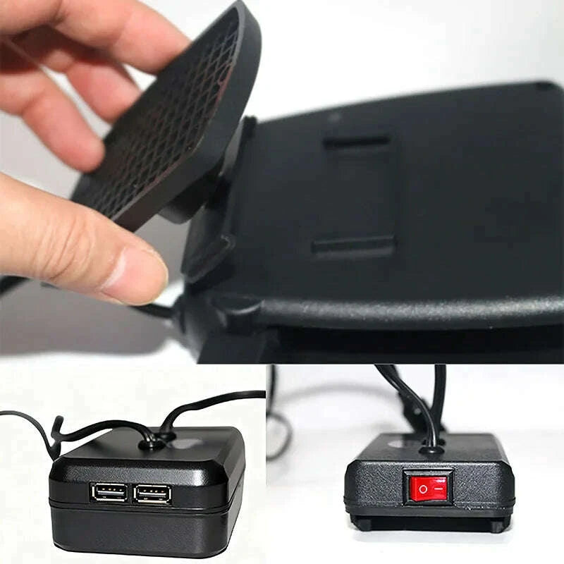 KIMLUD, 150W Car Electrical Heater For Makita Batteries (No Battery) USB Connection Power Heating Winter Fast Heating Defroster Defogger, KIMLUD Womens Clothes