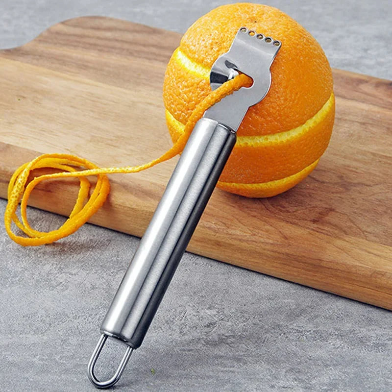 Lemon Zester Grater – Zester Channel Knife – Stainless Steel | KIMLUD