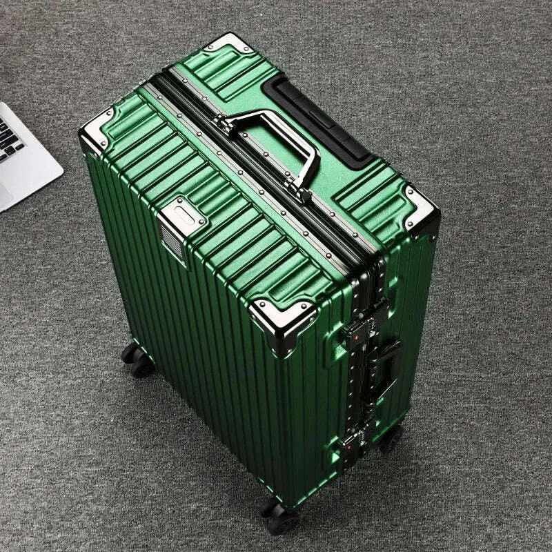 travel-suitcase-aluminum-frame-20-inch-carrier-suitcase-0n-wheels-durable-password-suitcase-262830-large-capacity-luggagekimlud-womens-fashion-34613683