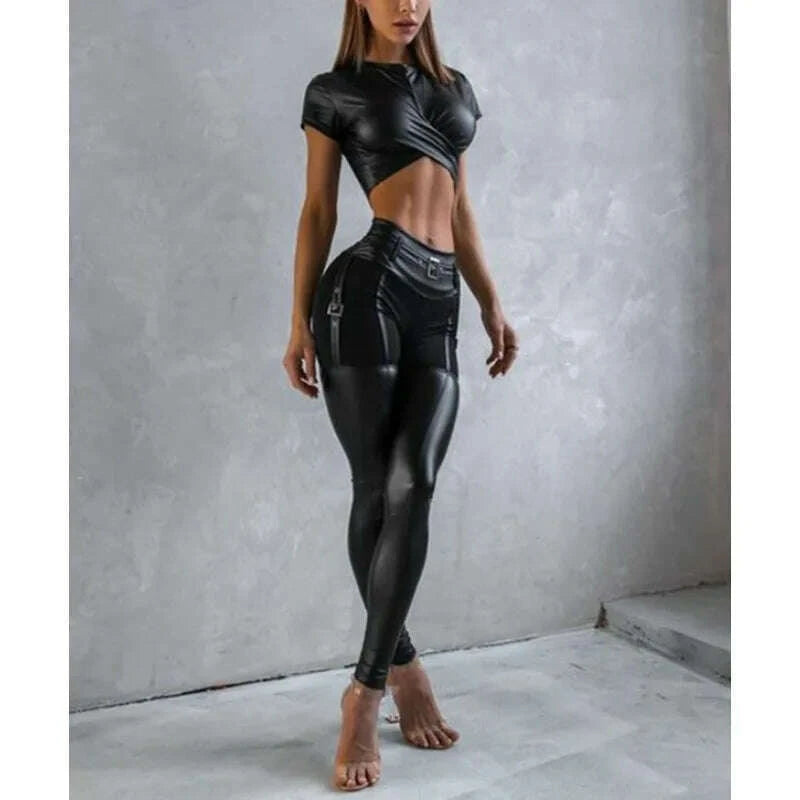krisnanas-2-piece-sporty-sets-for-woman-2025-leather-shorts-tops-skinny-pants-fashionable-workout-gym-new-in-matching-set-102395kimlud-womens-fashion-34619176