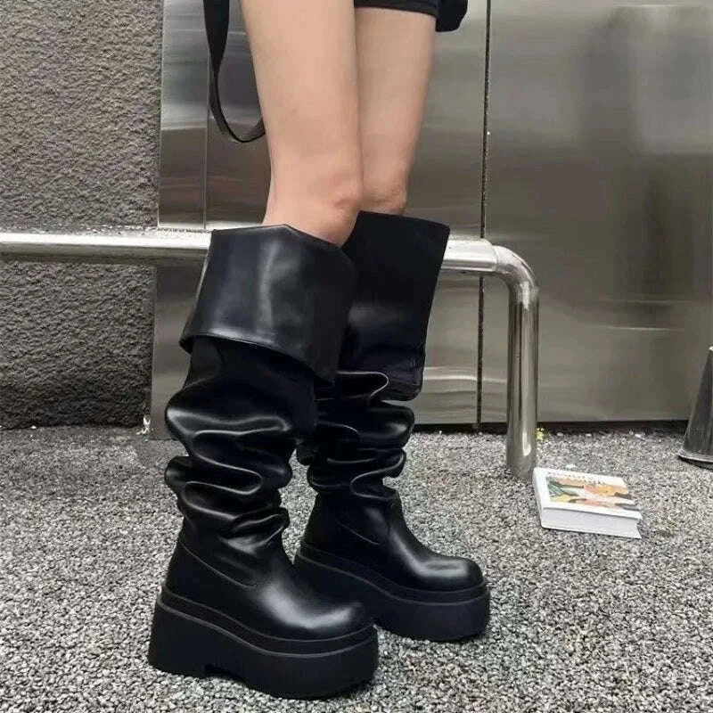 women-platform-knee-high-boots-fashion-pleated-round-toe-square-heel-leather-boots-black-party-dress-women-shoes-large-size35-40kimlud-womens-fashion-34622964