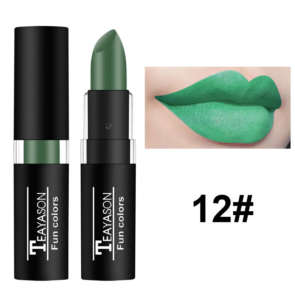 Matte Lipstick Waterproof — Deep Wine Red | KIMLUD