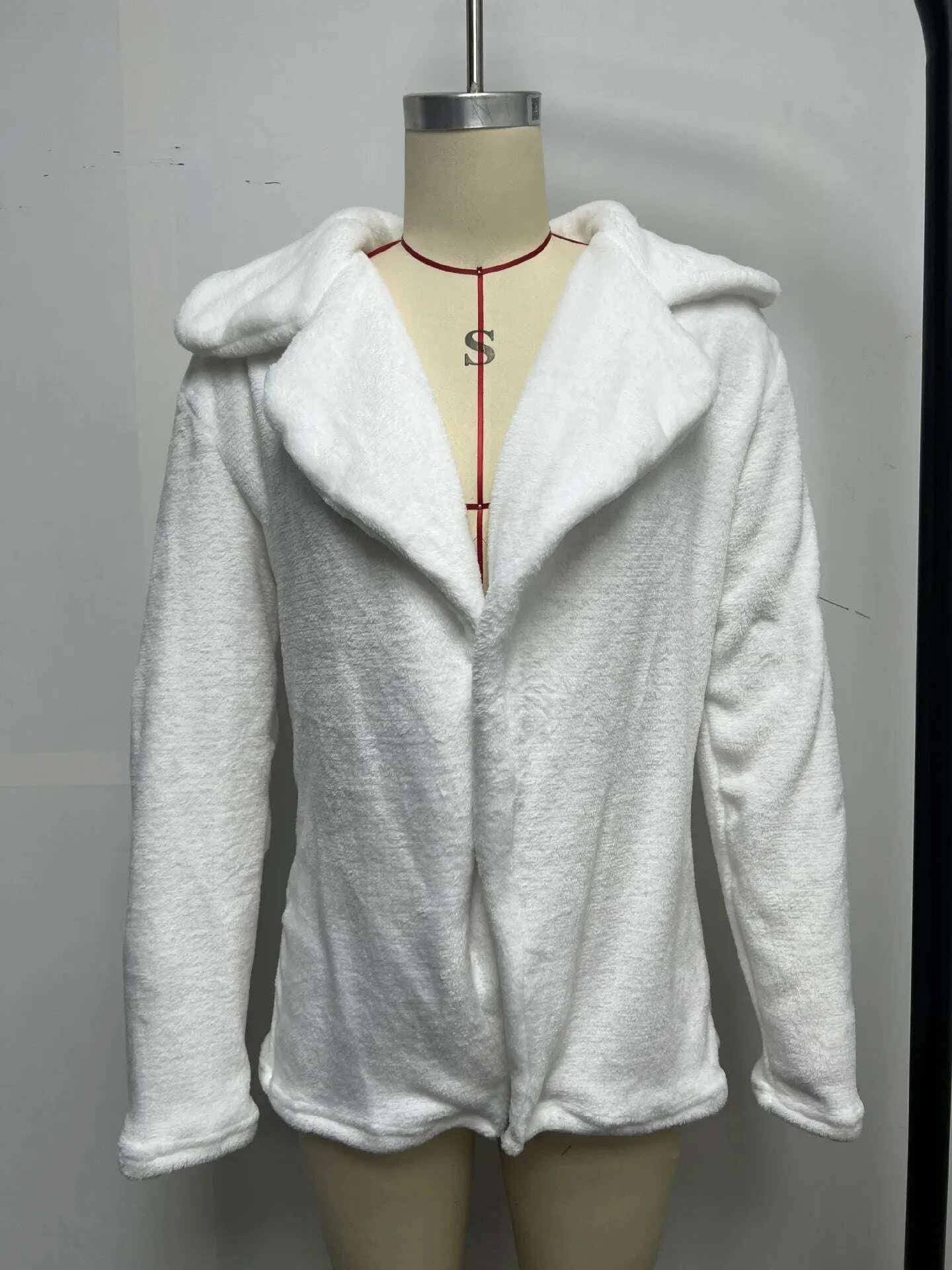 KIMLUD, Fashionable autumn and winter WISH jacket sexy plush lapel slim jacket, KIMLUD Womens Clothes